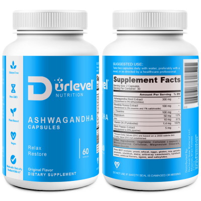 Ashwagandha Stress Relief Dietary Supplement