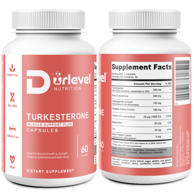 Turkesterone Muscle Support Plus Dietary Supplement