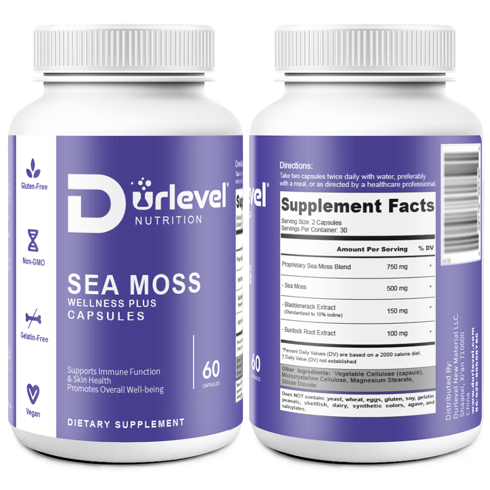 Sea Moss Wellness Plus Dietary Supplement