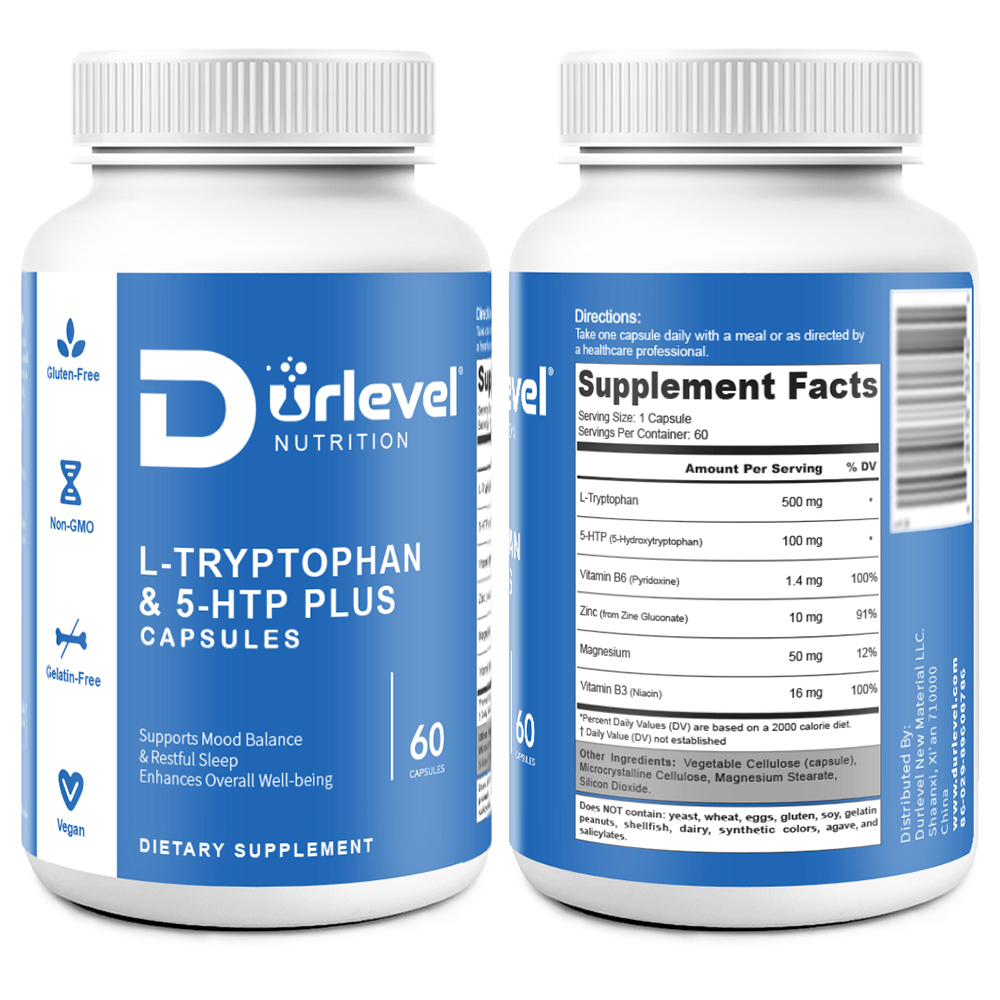 L-Tryptophan & 5-HTP Plus Dietary Supplement