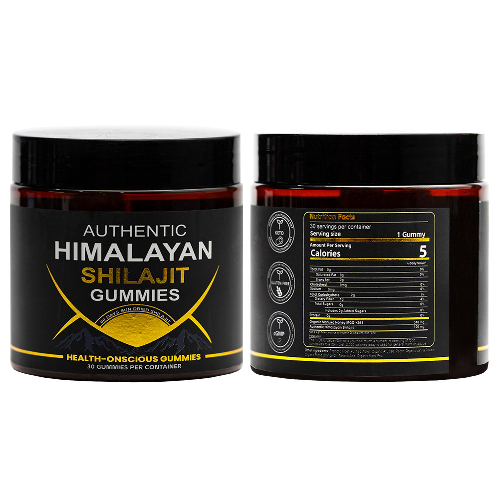 AUTHENTIC HIMALAYAN
 SHILAJIT GUMMIES